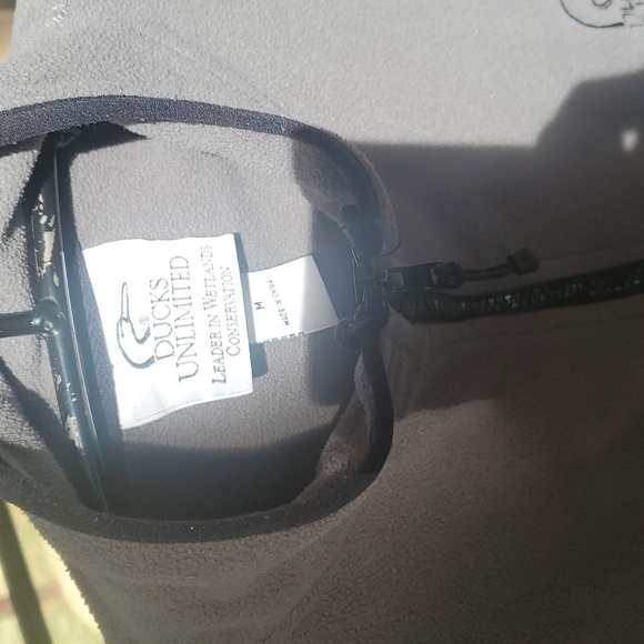 Ducks Unlimited Embroidered Full Zip Sz. M Fleece Jacket‎ - Picture 4 of 11